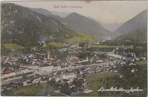 Bad Ischl von der Siriuskogl