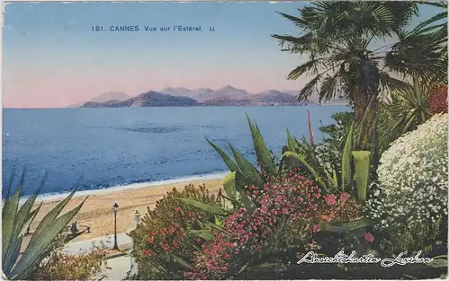 Cannes Vue de L´Ésterel