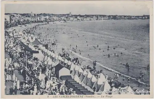 Les Sables-d’Olonne Panorama und Strand