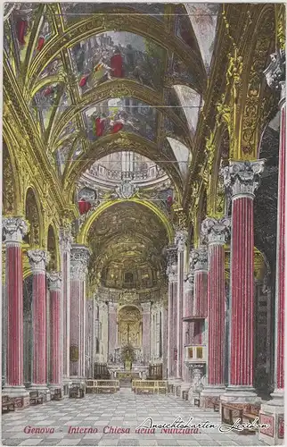 Genua Interno Chiesa della Nunziata