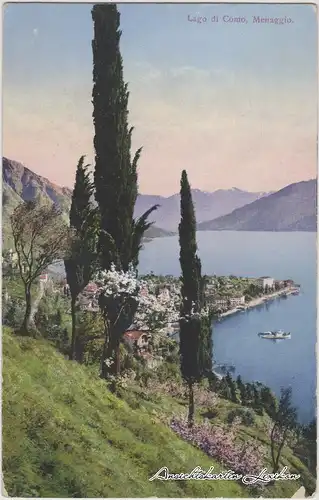 Menaggio Lago di Como und Blick auf die Stadt