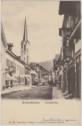 Garmisch-Partenkirchen Ludwigstraße, Geschäfte