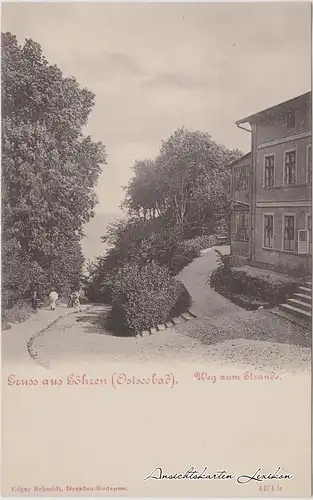 Göhren (Rügen) Villa, Weg zum Strand