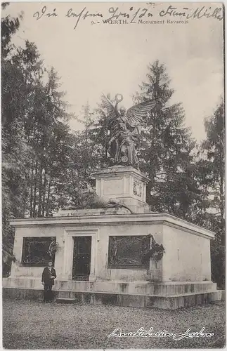 Wörth an der Sauer Monument Bavarois