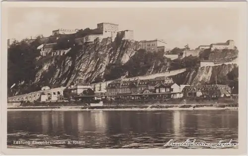 Koblenz Festung Ehrenbreitstein am Rhein