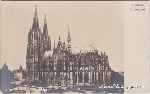 Ansichtskarte Köln Coellen | Cöln Kölner Dom 1920 