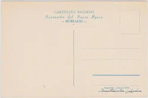 Subiaco (Latium) Sacro Speco - Cappella della Madonna