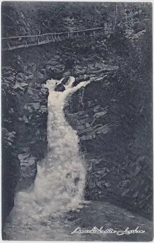 Servoz Cascade des Danses - Gorges de la Diosaz Haute-Savoie  1914