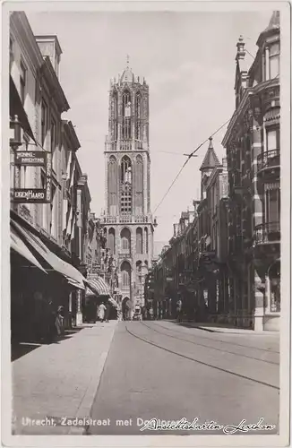 Utrecht Zadellstraat Ansichtskarte Vintage Postcard 1939
