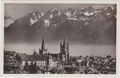 Lausanne Lausanne et les Alpes