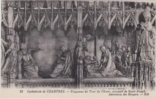 Chartres Cathédrale de Chartres Eure-et-Loir  CPA 1928