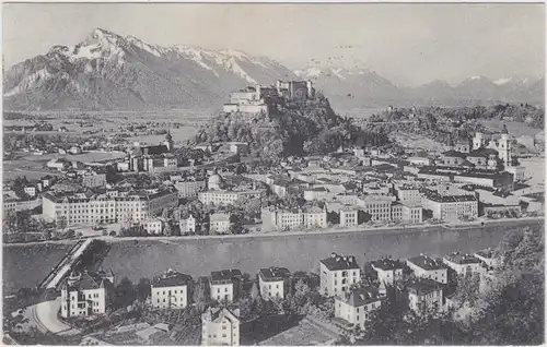 Salzburg Salzburg vom Kapuzinerberg