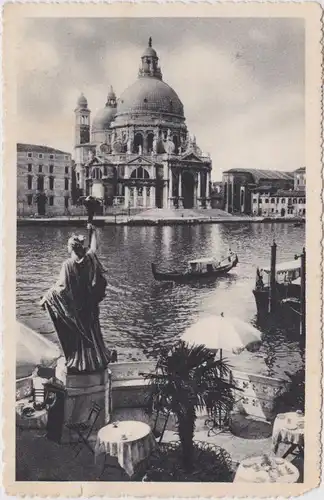 Venedig Chiesa della Salute Venezia Vintage Postcard 1938