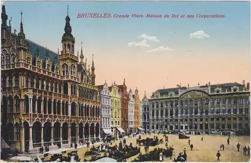 Brüssel Grande Place, Maison du Roi et des Corporations