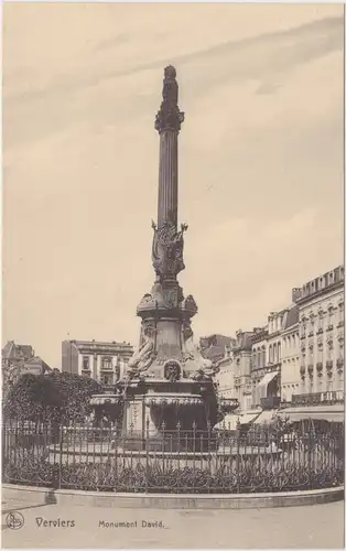 Verviers Place et Monument David