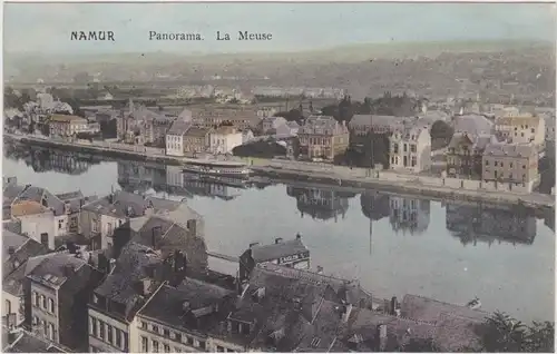 Namur Panorama mit Meuse