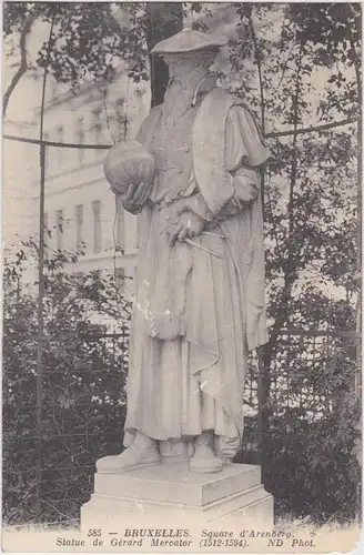Brüssel Statue de Gerard Mecator