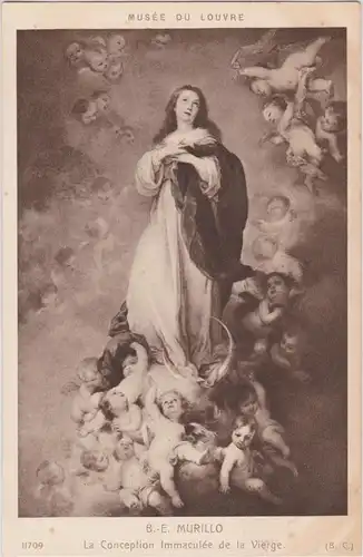  La Purísima Inmaculada Concepción by Bartolomé Esteban Murillo, 1678
