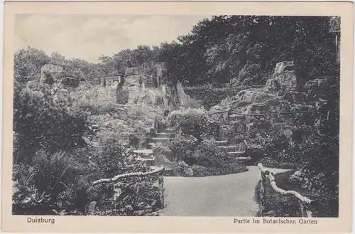 Duisburg Partie im Botanischen Garten