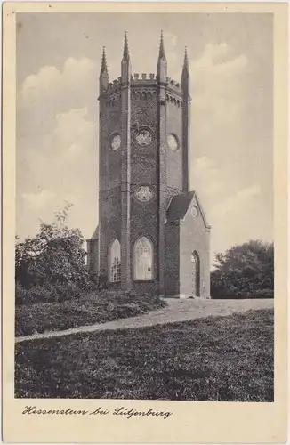 Panker (bei Lütjenburg) Der Hessensteiner Turm Spruchkarte