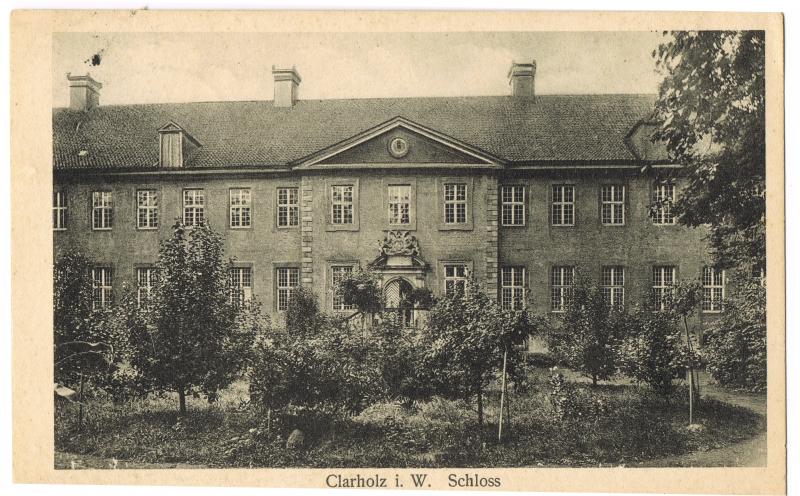 ClarholzHerzebrockClarholz Blick auf das Schloß Nr