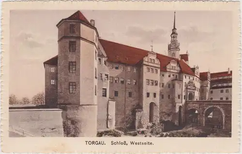 Torgau Schloß Hartenfels, Westseite