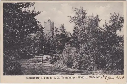 Bielefeld Partie an der Hünenburg - Teuteburger Wald