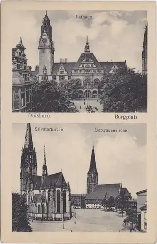 Essen (Ruhr) 2 Bild: Burgplatz und Kirchen