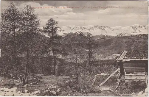 Sarnunich Oetztaler-Ferner vom Penegal aus