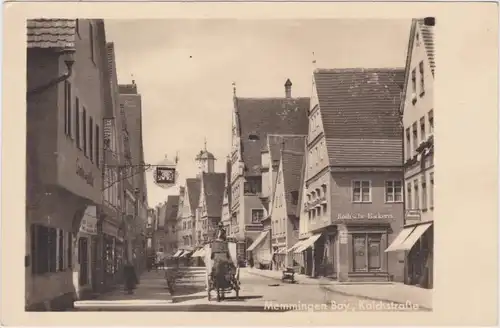 Memmingen Kalchstraße, Geschäfte und Bäckerei