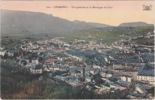 Chambéry Vue generale