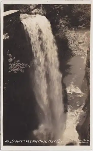 Foto Ansichtskarte Dornbirn Vorarlberg Rappenlochschlucht 1930