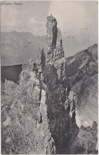 Innsbruck Lizumer Nadel Ansichtskarte 1918