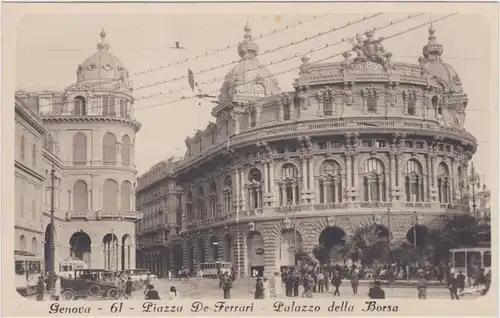 Genua Piazza de Ferrari - Palazzo della Borsa