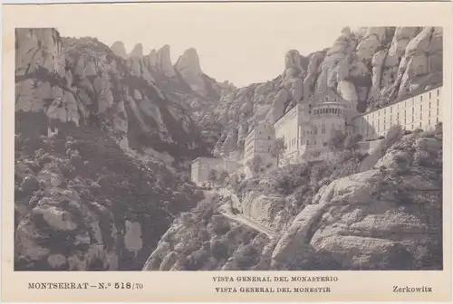 Monistrol de Montserrat Vista General del Monastir