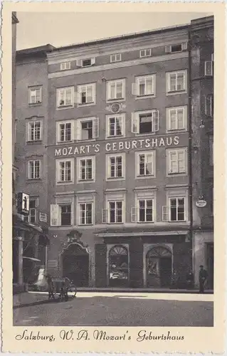 Salzburg W. A. Mozart&#039;s Geburtshaus