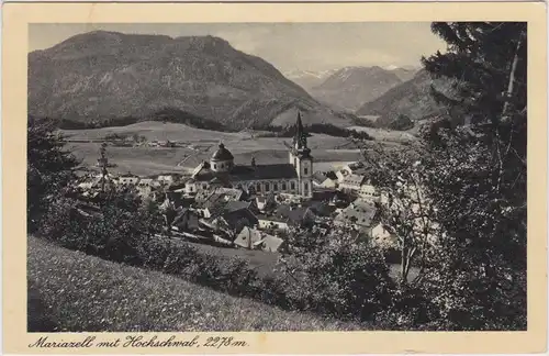 Mariazell Panorama mit Hochschwab