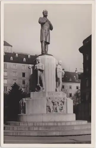Wien  Dr.-Karl-Lueger-Denkmal Foto Ansichtskarte 1959