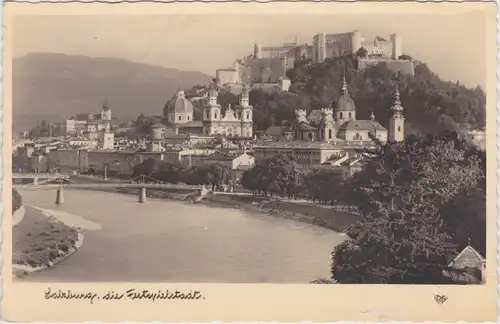 Salzburg Blick auf die Stadt