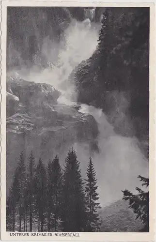Krimml Unterer Krimmler Wasserfall