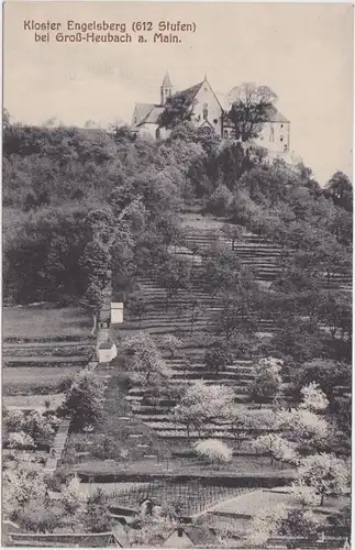 Groß Heubach (Odenwald)-Groß Umstadt Kloster Engelsberg mit Weinberg