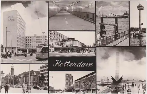 Rotterdam Mehrbild, Straßen und hafen