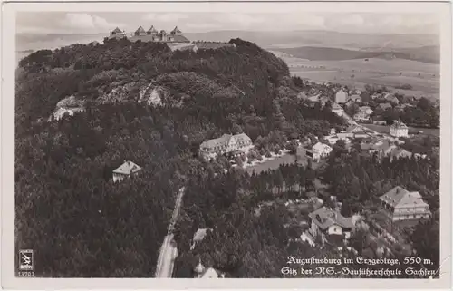 Augustusburg Luftbild: Augustusburg und Umland