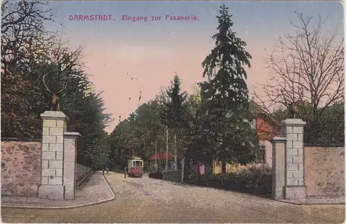Darmstadt Eingang zur Fasanerie