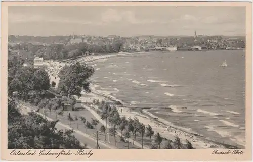 Borby-Eckernförde Strasse, Strand und Stadt