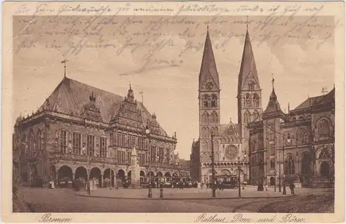Bremen Rathaus, Dom und Börse