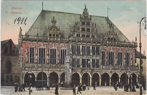 Bremen Partie am Rathaus - Kuttsche