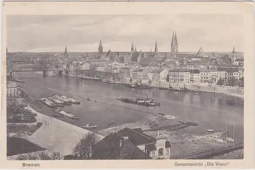 Bremen Stadt, Weser und Bootshaus