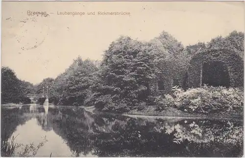 Bremen Laubengänge und Rickmersbrücke