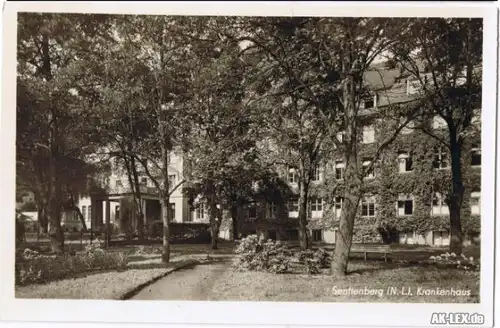 Senftenberg (Niederlausitz) Krankenhaus (Foto AK)